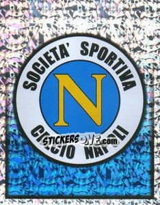 Cromo Napoli emblem - Calcio 1997-1998 - Merlin