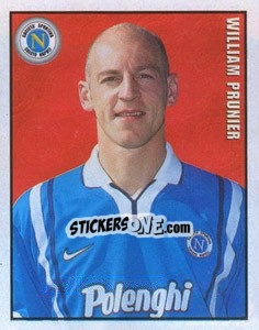 Sticker William Prunier - Calcio 1997-1998 n. 262 - Merlin
