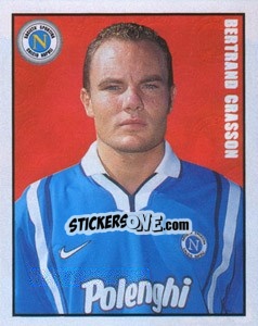 Sticker Bertrand Crasson - Calcio 1997-1998 n. 266 - Merlin