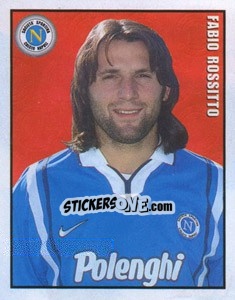 Sticker Fabio Rossitto - Calcio 1997-1998 - Merlin