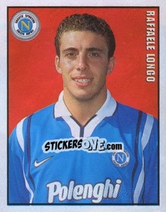 Sticker Raffaele Longo - Calcio 1997-1998 - Merlin