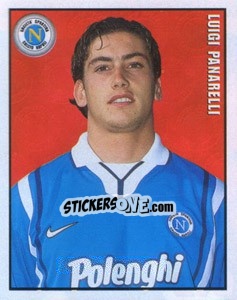 Sticker Luigi Panarelli - Calcio 1997-1998 - Merlin