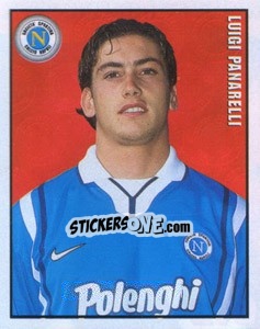 Sticker Luigi Panarelli - Calcio 1997-1998 n. 270 - Merlin