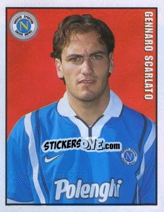Sticker Gennaro Scarlato - Calcio 1997-1998 n. 273 - Merlin
