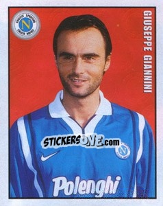 Sticker Giuseppe Gianini - Calcio 1997-1998 - Merlin