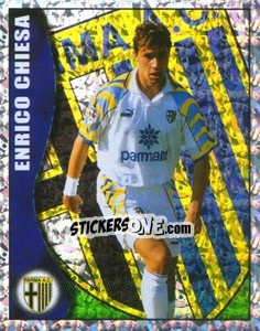 Cromo Enrico Chiesa - Calcio 1997-1998 - Merlin