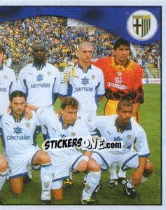 Sticker Parma team (right) - Calcio 1997-1998 n. 283 - Merlin