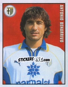 Sticker Antonio Benarrivo - Calcio 1997-1998 n. 286 - Merlin