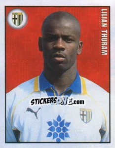 Sticker Lilian Thuram - Calcio 1997-1998 n. 290 - Merlin