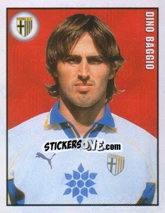 Sticker Dino Baggio - Calcio 1997-1998 - Merlin