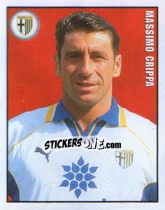 Figurina Massimo Crippa - Calcio 1997-1998 - Merlin