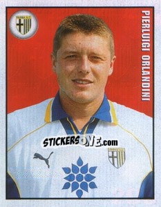 Sticker Pierluigi Orlandini - Calcio 1997-1998 n. 296 - Merlin