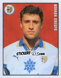 Sticker Hernan Crespo - Calcio 1997-1998 n. 297 - Merlin