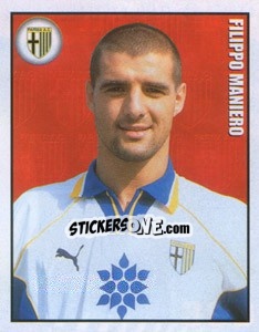 Sticker Filippo Maniero - Calcio 1997-1998 n. 300 - Merlin