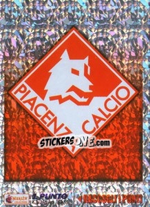 Sticker Piacenza emblem - Calcio 1997-1998 n. 302 - Merlin