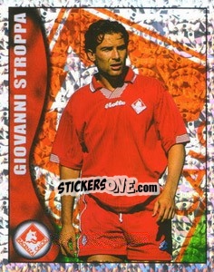 Figurina Giovanni Stroppa - Calcio 1997-1998 - Merlin