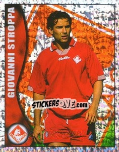 Sticker Giovanni Stroppa - Calcio 1997-1998 n. 304 - Merlin