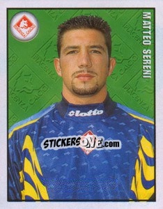 Sticker Matteo Sereni - Calcio 1997-1998 - Merlin