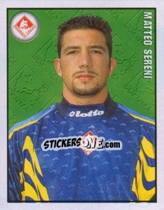 Sticker Matteo Sereni - Calcio 1997-1998 n. 307 - Merlin