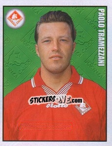 Sticker Paolo Tramezzani - Calcio 1997-1998 n. 309 - Merlin