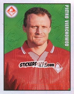 Sticker Pietro Vierchowod - Calcio 1997-1998 n. 313 - Merlin