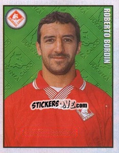 Cromo Roberto Bordin - Calcio 1997-1998 - Merlin