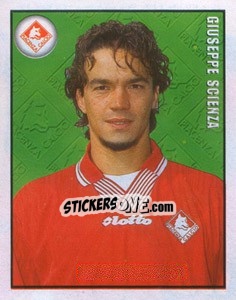 Sticker Giuseppe Scienza - Calcio 1997-1998 n. 317 - Merlin