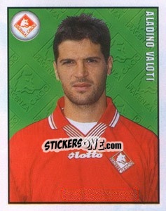 Figurina Aladino Valoti - Calcio 1997-1998 - Merlin