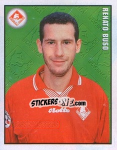 Sticker Renato Buso - Calcio 1997-1998 - Merlin