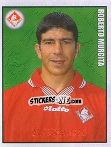 Sticker Roberto Murgita - Calcio 1997-1998 n. 322 - Merlin