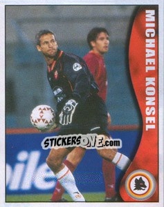 Sticker Michael Konsel - Calcio 1997-1998 - Merlin