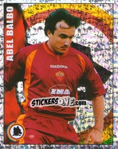 Cromo Abel Balbo - Calcio 1997-1998 - Merlin
