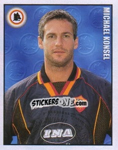 Cromo Michael Konsel - Calcio 1997-1998 - Merlin