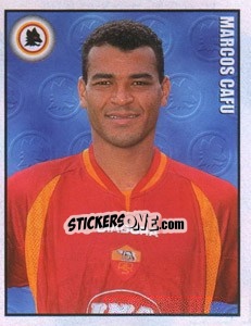 Figurina Cafu - Calcio 1997-1998 - Merlin