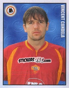 Cromo Vincent Candela - Calcio 1997-1998 - Merlin