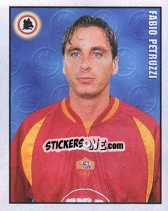 Figurina Fabio Petruzzi - Calcio 1997-1998 - Merlin