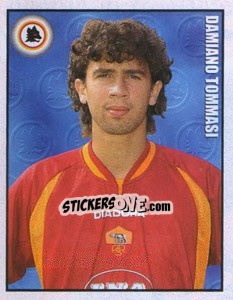 Sticker Damiano Tommasi - Calcio 1997-1998 n. 342 - Merlin