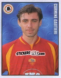 Sticker Carmine Gautieri - Calcio 1997-1998 n. 343 - Merlin