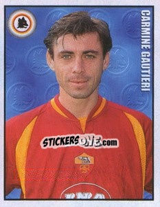 Figurina Carmine Gautieri - Calcio 1997-1998 - Merlin