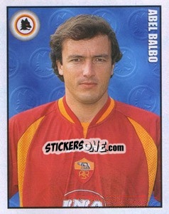 Sticker Abel Balbo - Calcio 1997-1998 n. 345 - Merlin