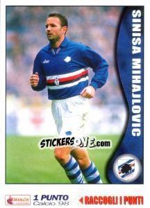 Figurina Sinisa Mihajlovic - Calcio 1997-1998 - Merlin