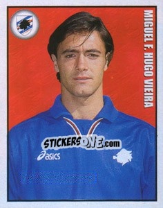 Sticker Hugo Vieira - Calcio 1997-1998 - Merlin