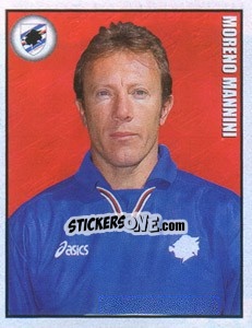 Sticker Moreno Mannini - Calcio 1997-1998 n. 357 - Merlin