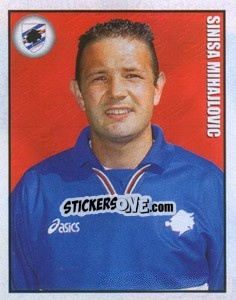 Sticker Sinisa Mihajlovic - Calcio 1997-1998 n. 360 - Merlin