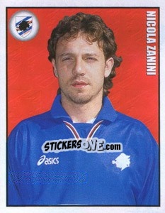 Sticker Nicola Zanini - Calcio 1997-1998 - Merlin
