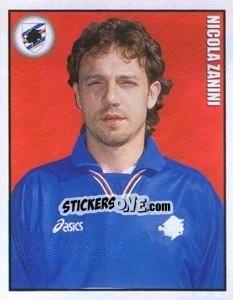 Figurina Nicola Zanini - Calcio 1997-1998 - Merlin