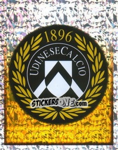 Sticker Udinese emblem - Calcio 1997-1998 - Merlin