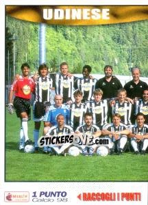 Cromo Udinese team (left)