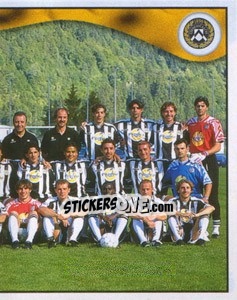 Sticker Udinese team (right) - Calcio 1997-1998 - Merlin