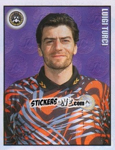 Sticker Luigi Turci - Calcio 1997-1998 n. 376 - Merlin